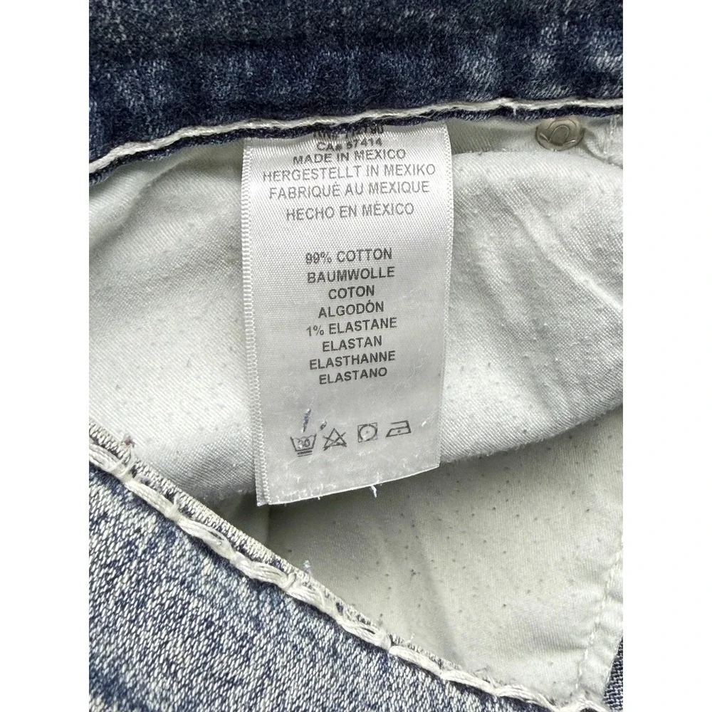 True‎ Religion Ricky Jeans Mens Measured 40x29 Blue Relaxed Straight Zip Fly